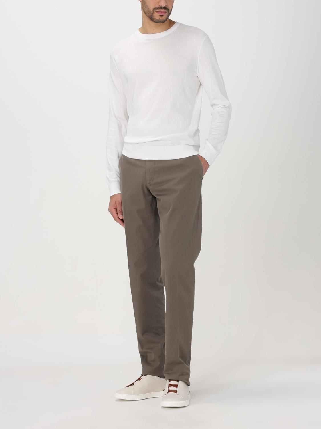 ZEGNA PULLOVER: Pullover herren Zegna, Weiß - Img 2