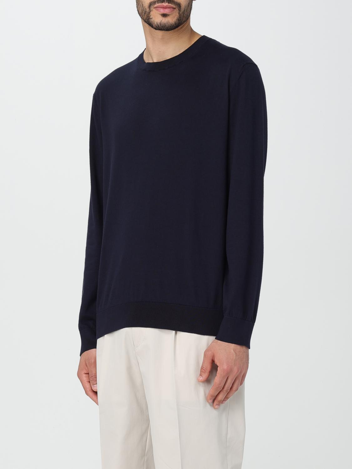 ZEGNA PULL: Pull homme Zegna, Bleu Marine - Img 4