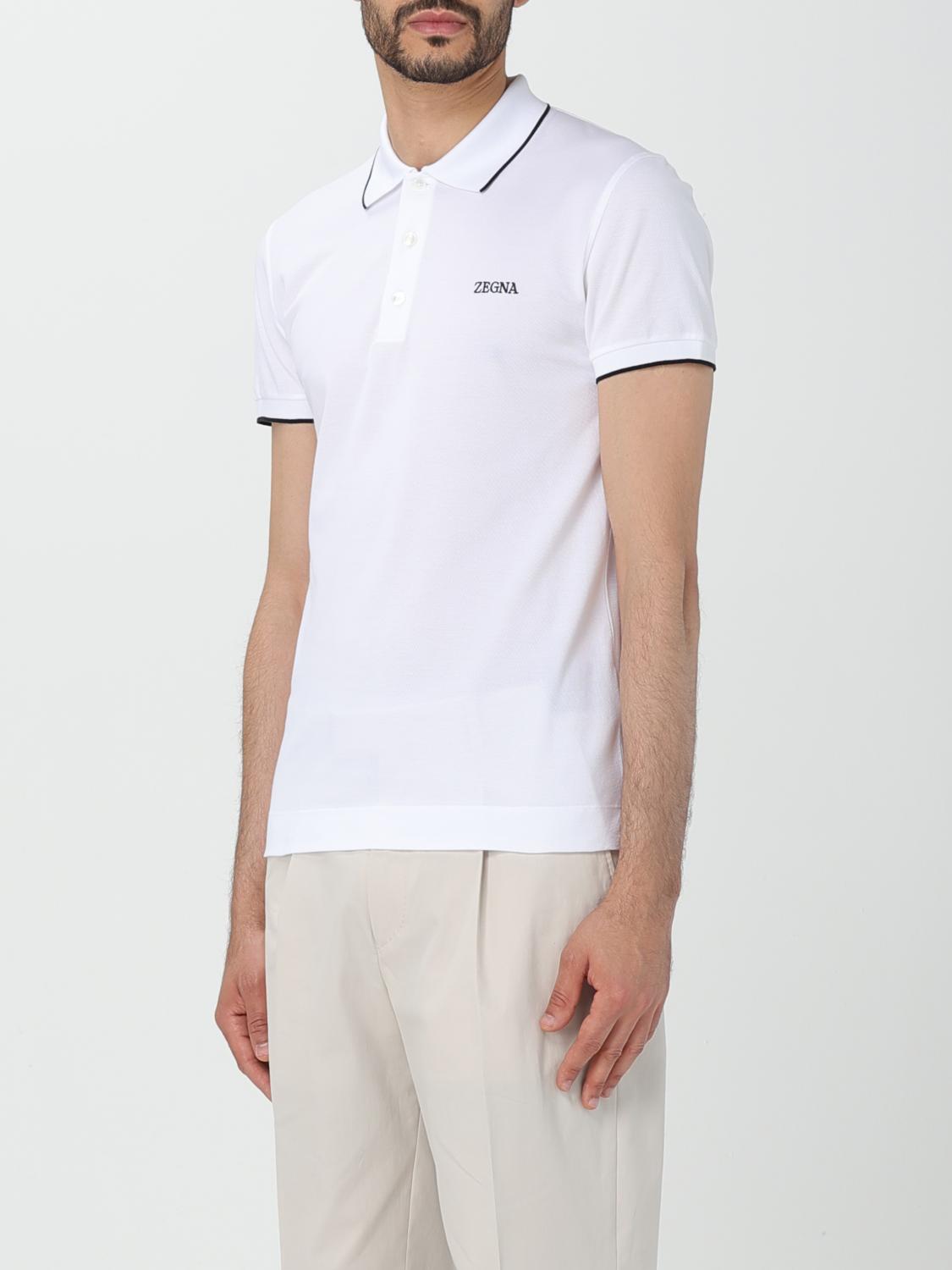 ZEGNA POLO: Polo herren Zegna, Weiß - Img 4
