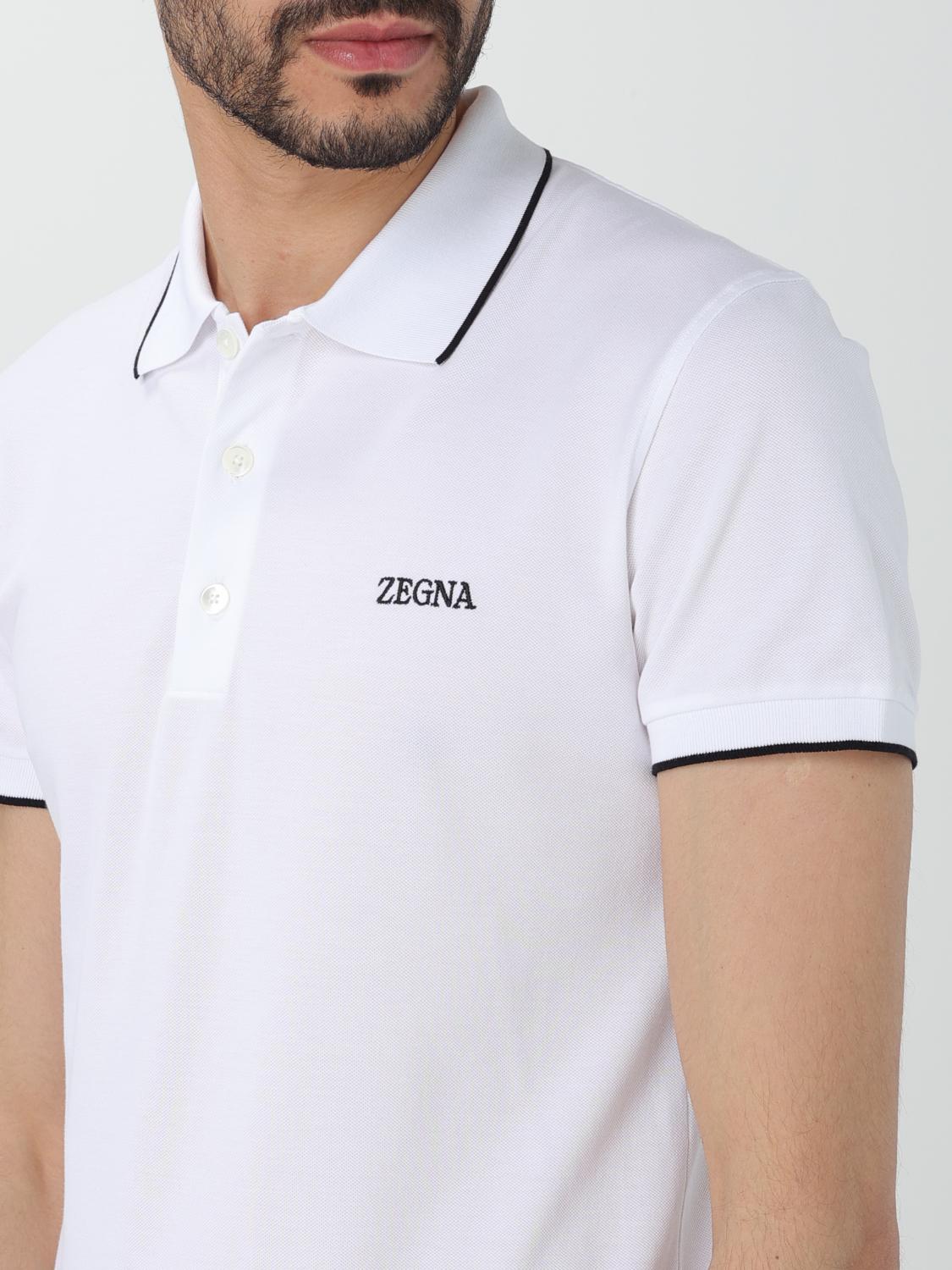 ZEGNA POLO: Polo herren Zegna, Weiß - Img 5