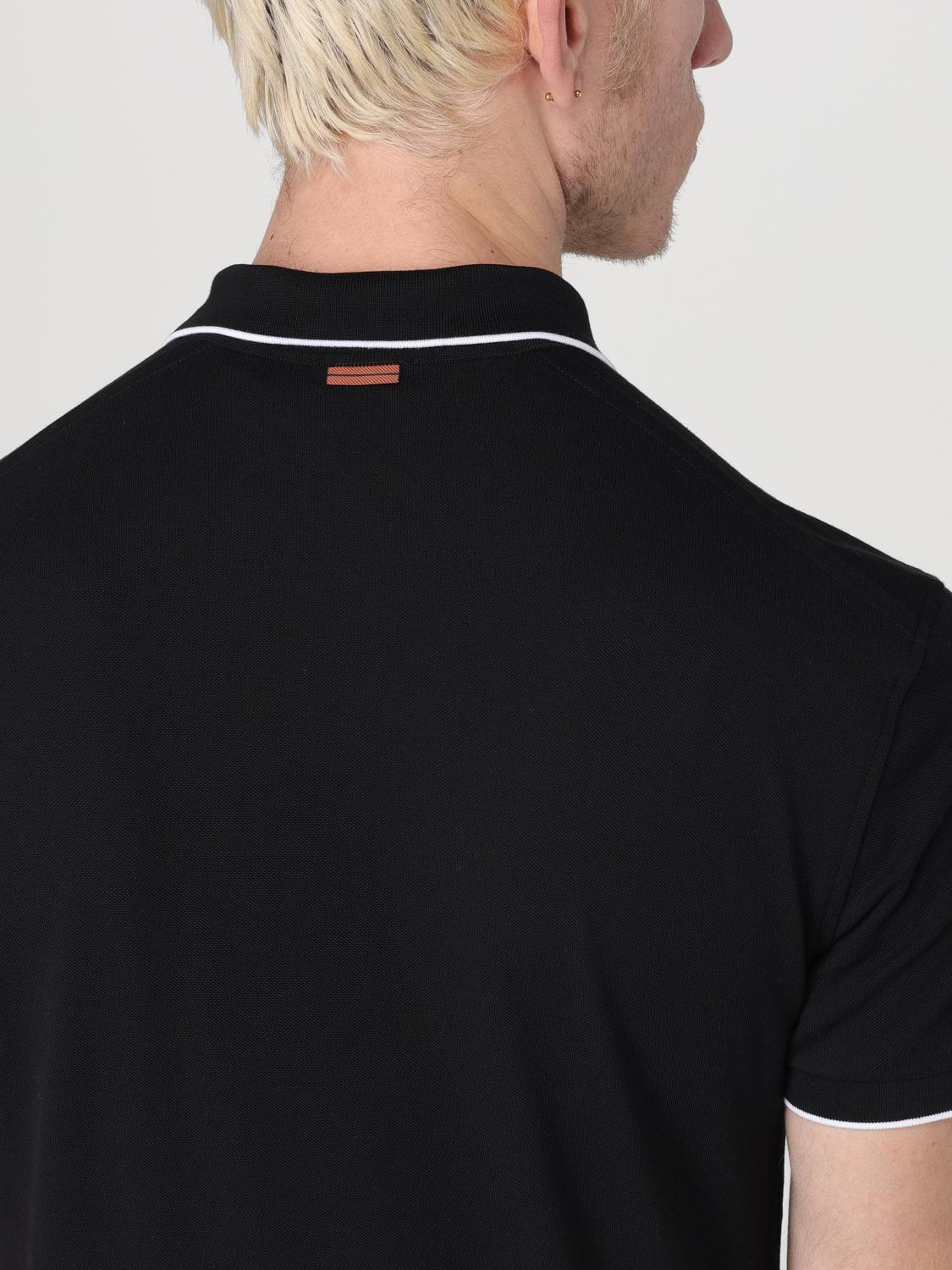 ZEGNA POLO: Polo herren Zegna, Schwarz - Img 5