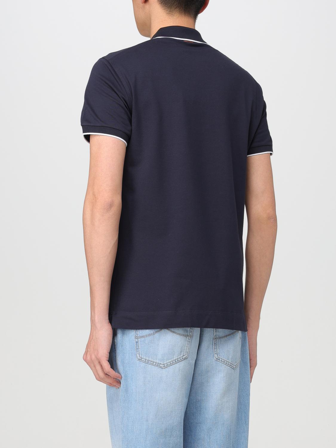 ZEGNA POLO: Polo hombre Zegna, Azul Oscuro - Img 3