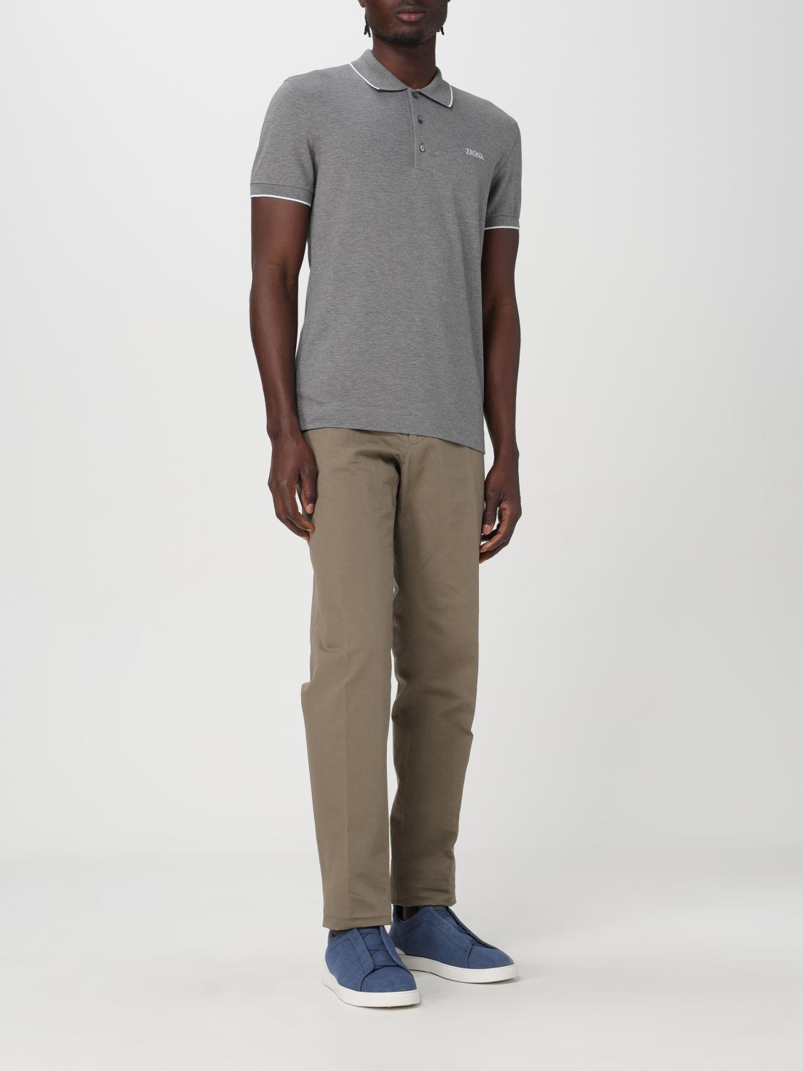 ZEGNA POLO: Polo hombre Zegna, Gris - Img 2
