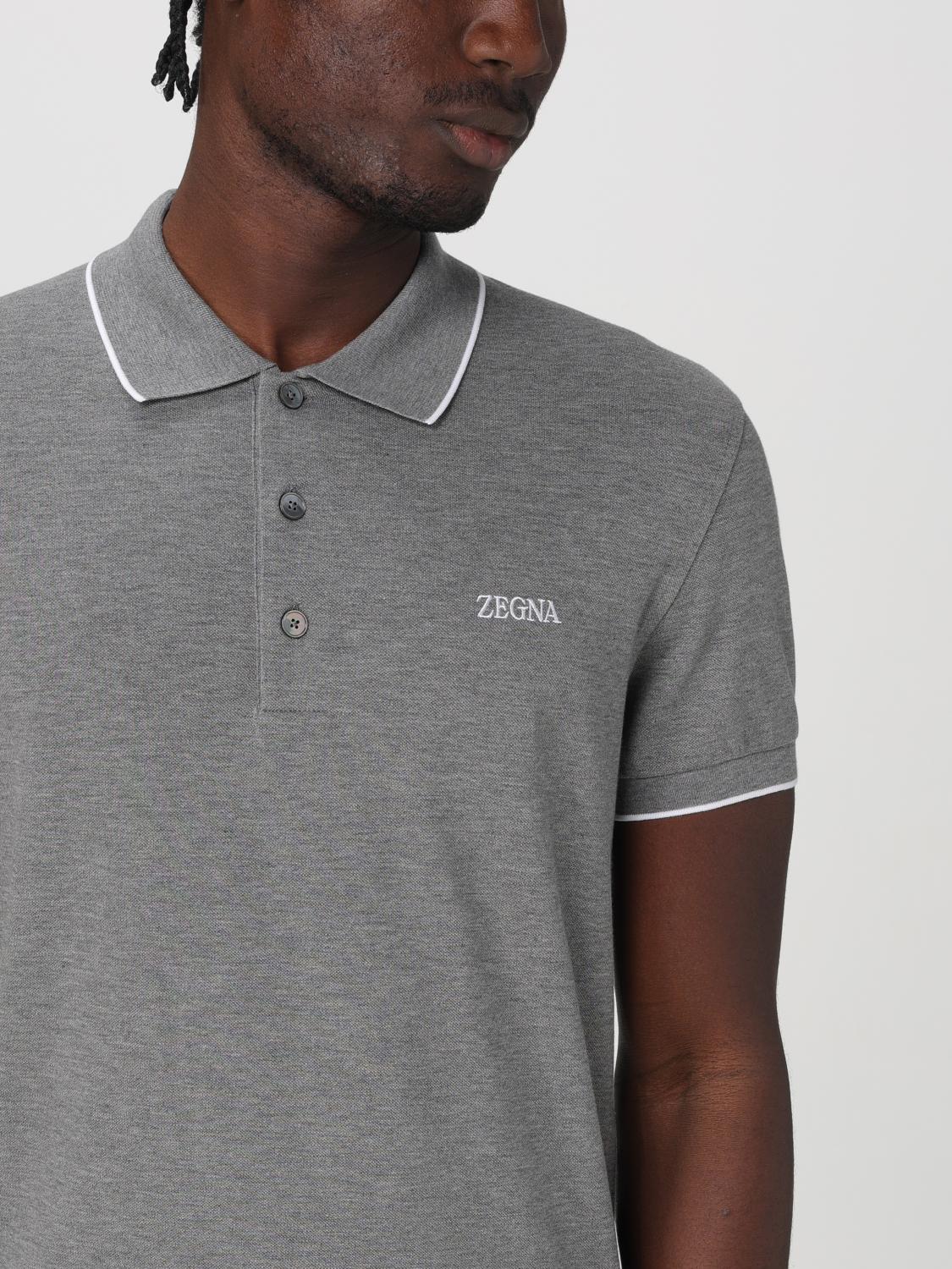 ZEGNA POLO: Polo hombre Zegna, Gris - Img 5