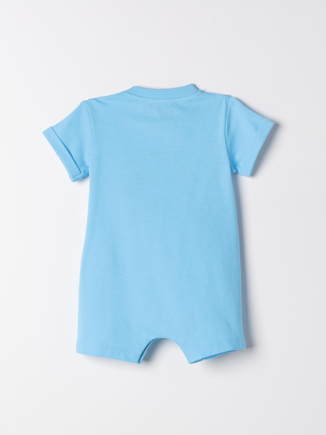 MOSCHINO BARBOTEUSE: Barboteuse enfant Moschino Baby, Turquoise - Img 2