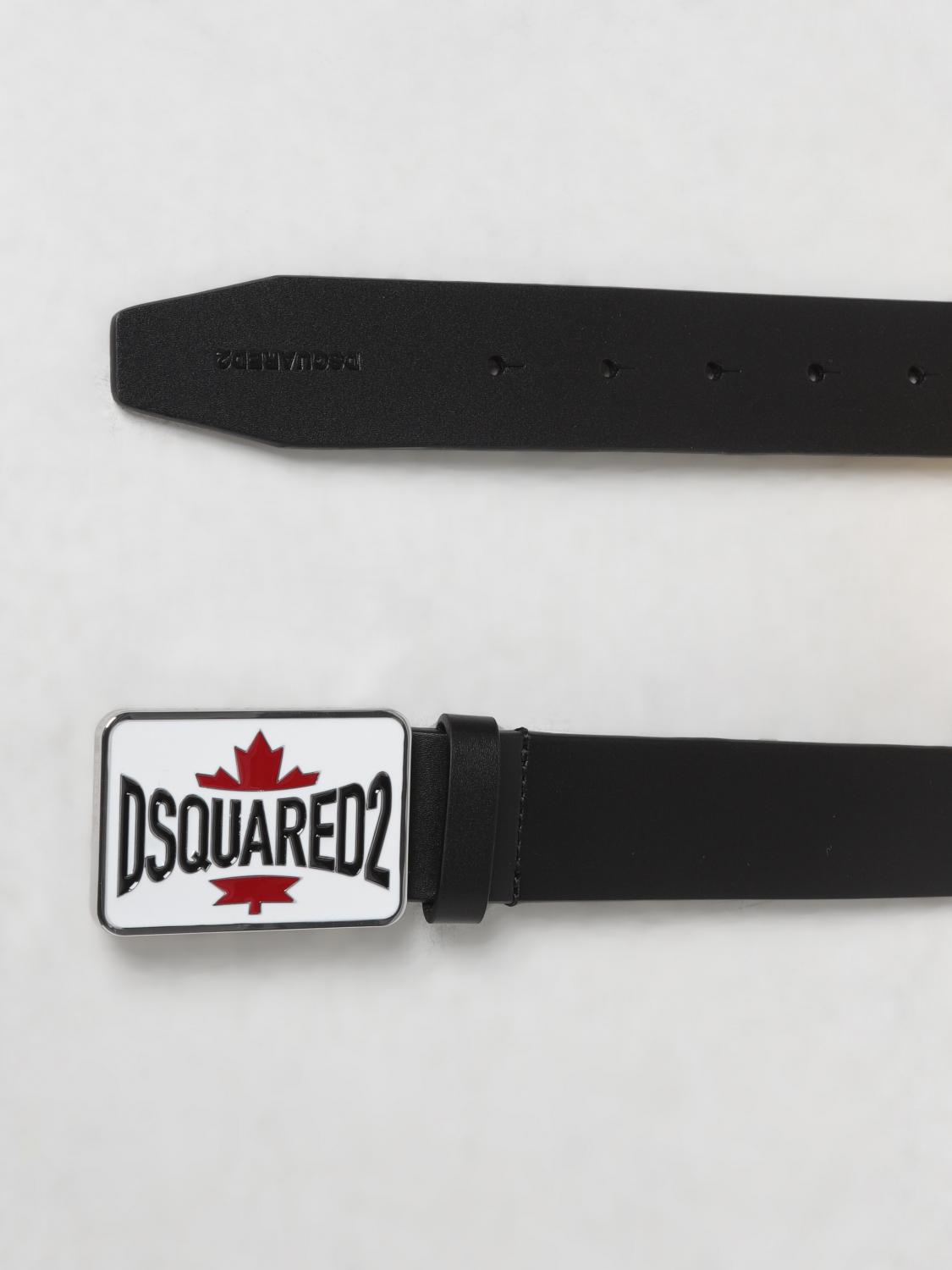 Dsquared2 Belt kids Junior - Black | DQ2356D005Z | GIGLIO.COM