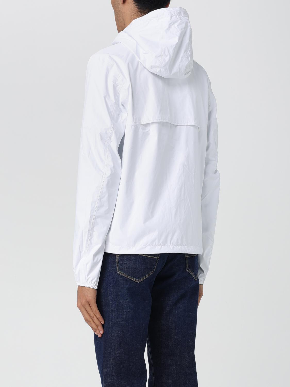 K-WAY JACKET: Jacket men K-way, White - Img 2