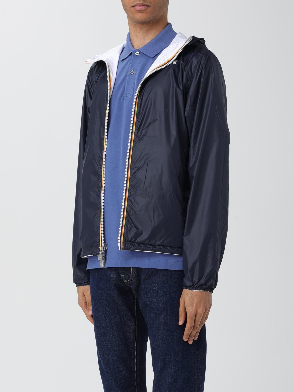 K-WAY JACKET: Jacket men K-way, White - Img 3