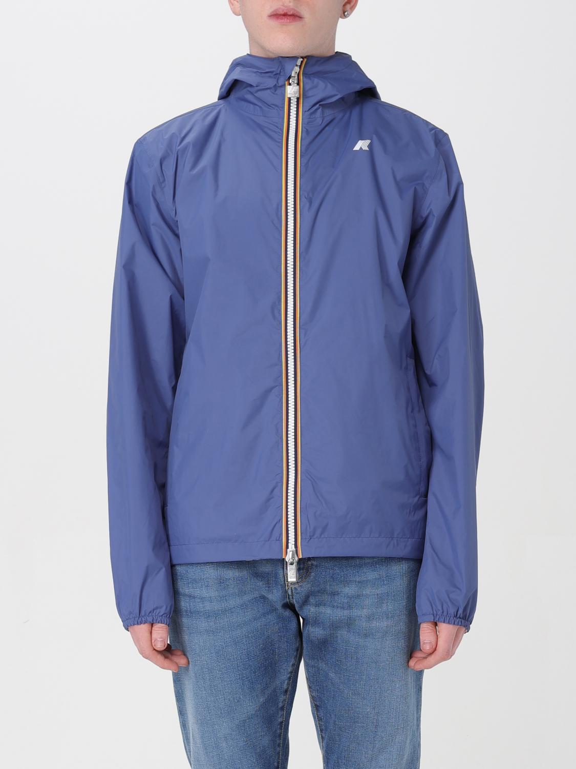 K-WAY JACKET: Jacket men K-way, Blue - Img 1