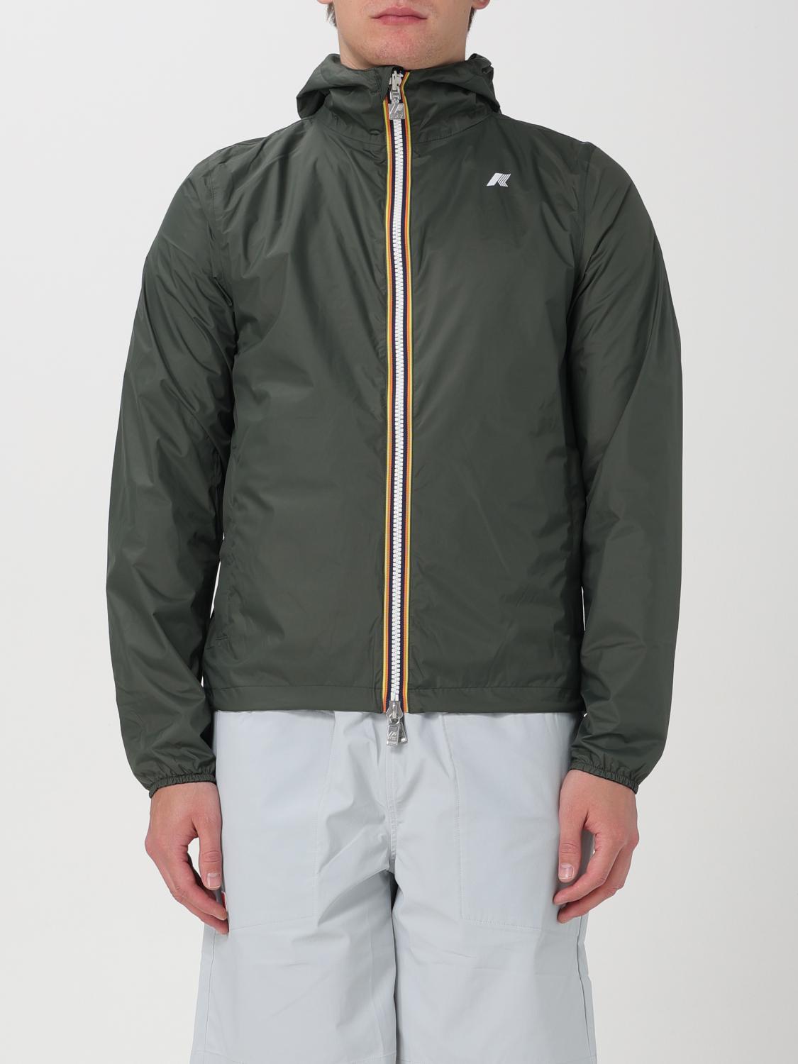 K-WAY JACKET: Jacket men K-way, Green - Img 1