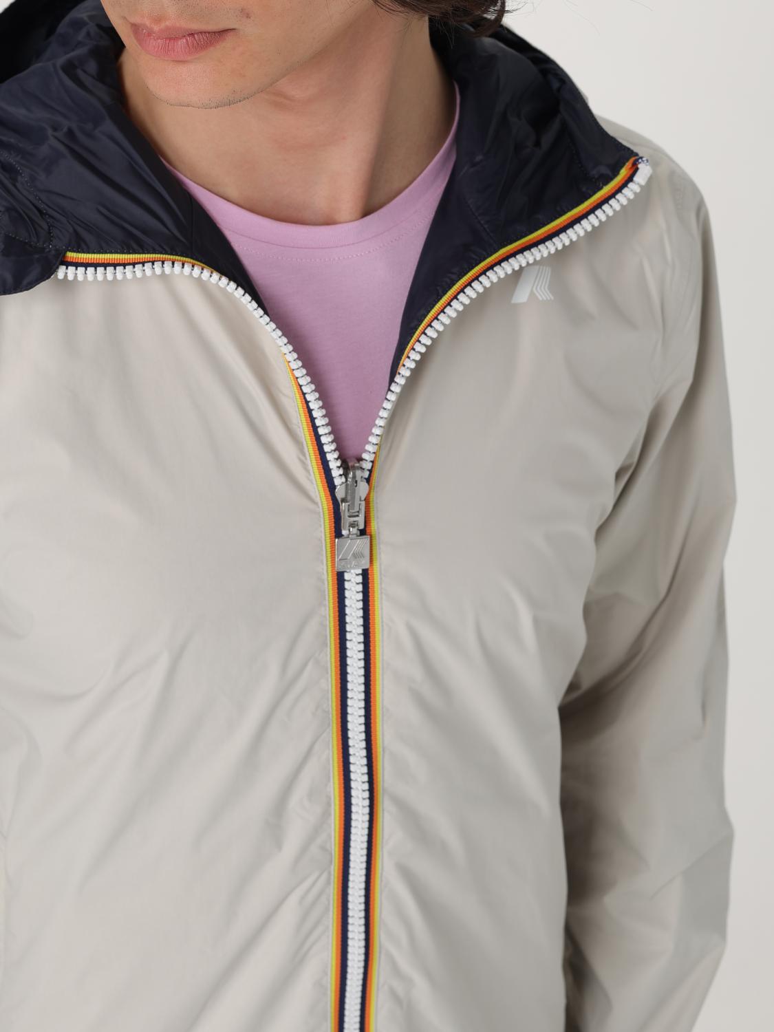 K-WAY JACKET: Jacket men K-way, Beige - Img 4