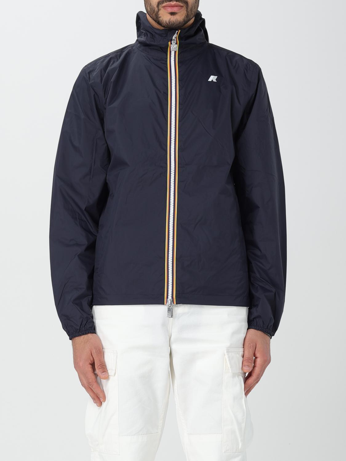K-WAY JACKET: Jacket men K-way, Blue 2 - Img 1