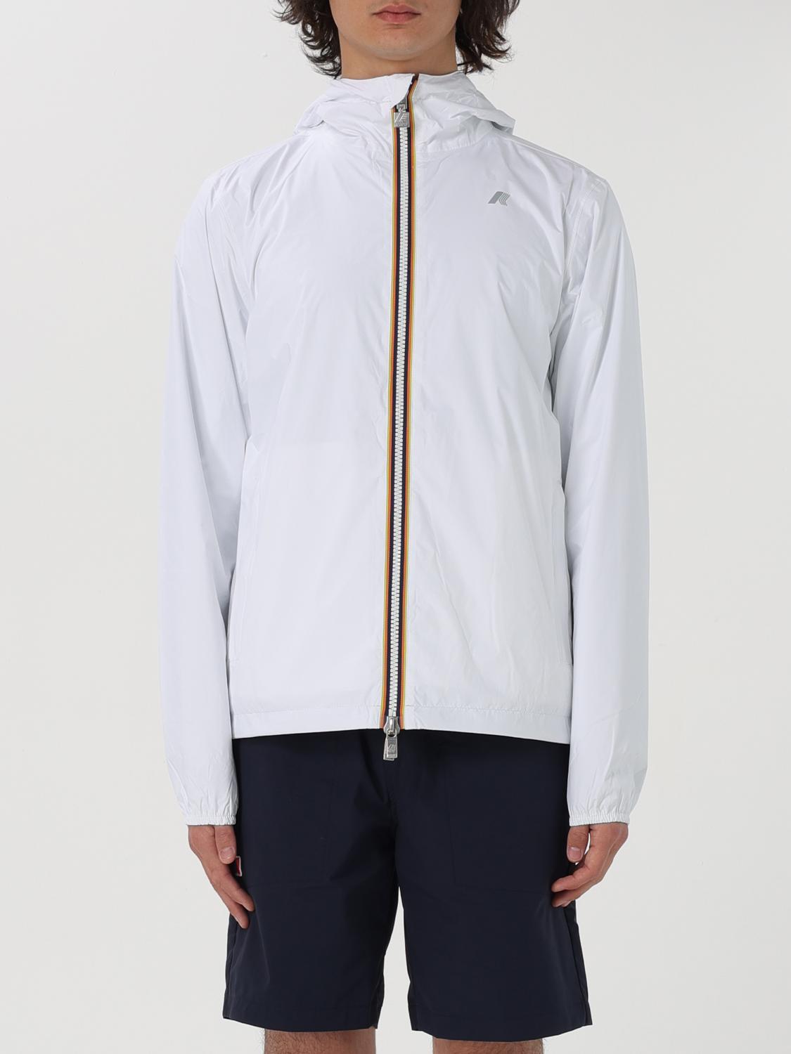K-WAY JACKET: Jacket men K-way, White 1 - Img 1
