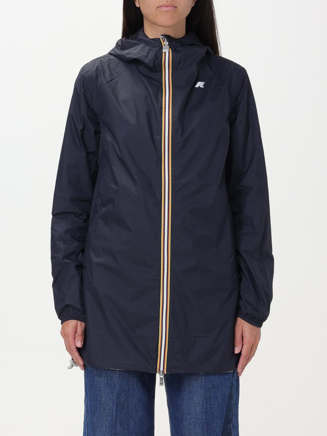 K-WAY CHAQUETA: Chaqueta mujer K-way, Azul Oscuro - Img 1