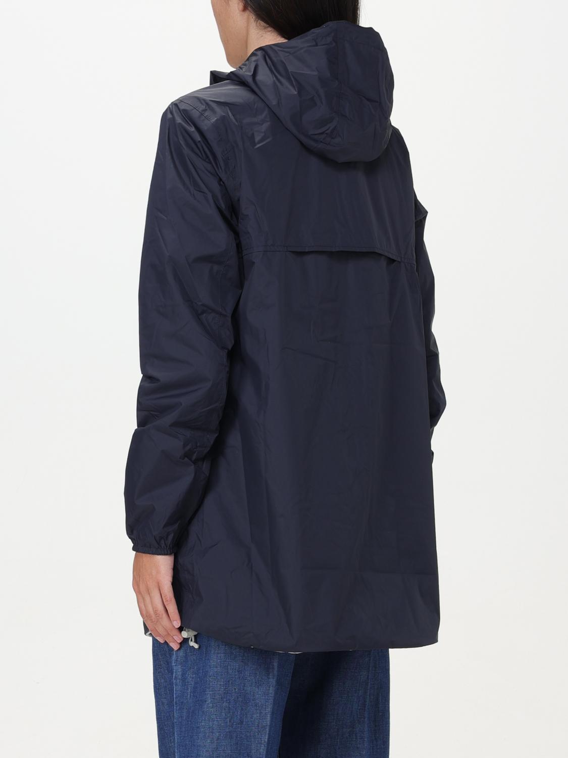K-WAY CHAQUETA: Chaqueta mujer K-way, Azul Oscuro - Img 2