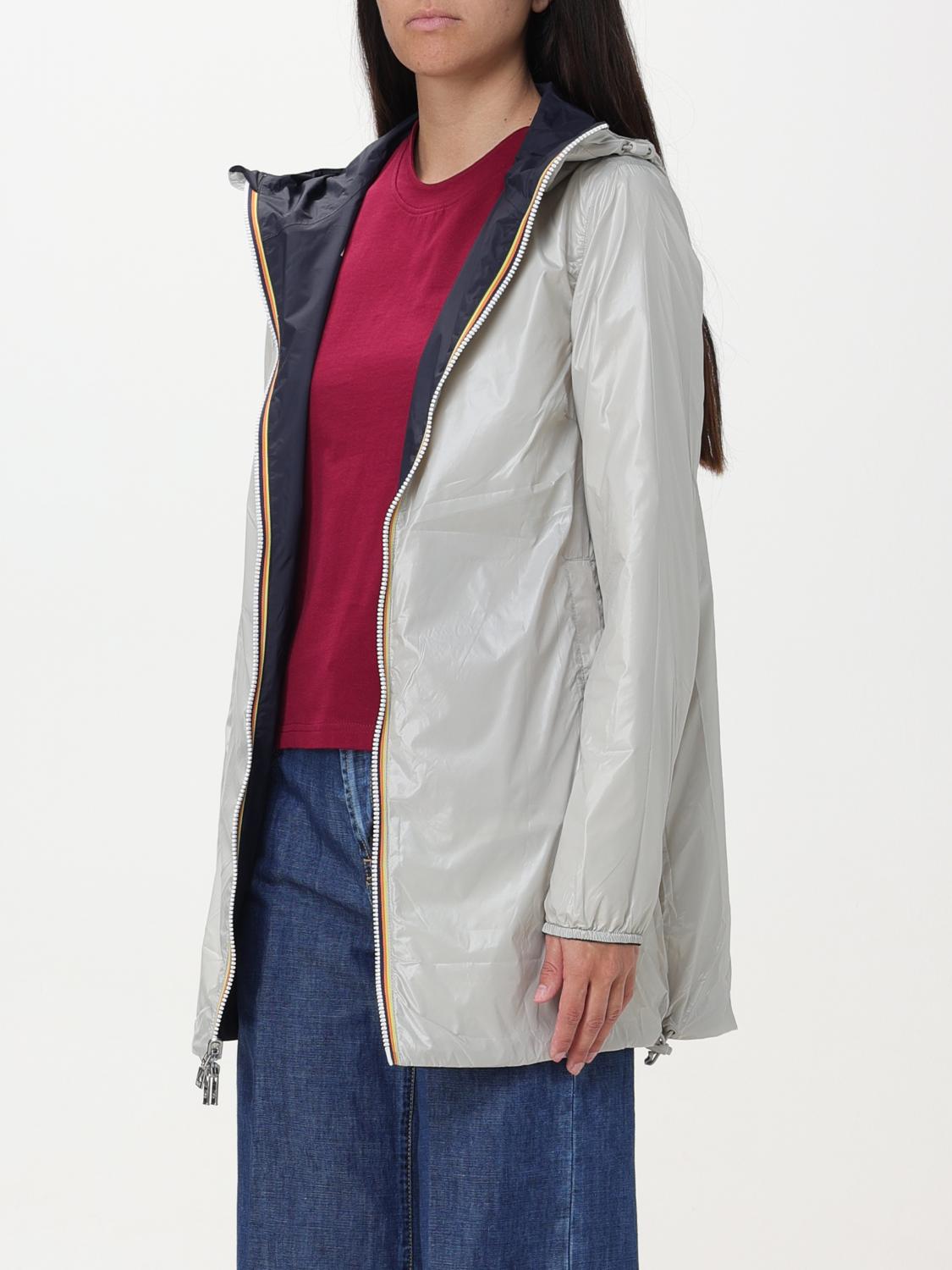 K-WAY CHAQUETA: Chaqueta mujer K-way, Azul Oscuro - Img 3