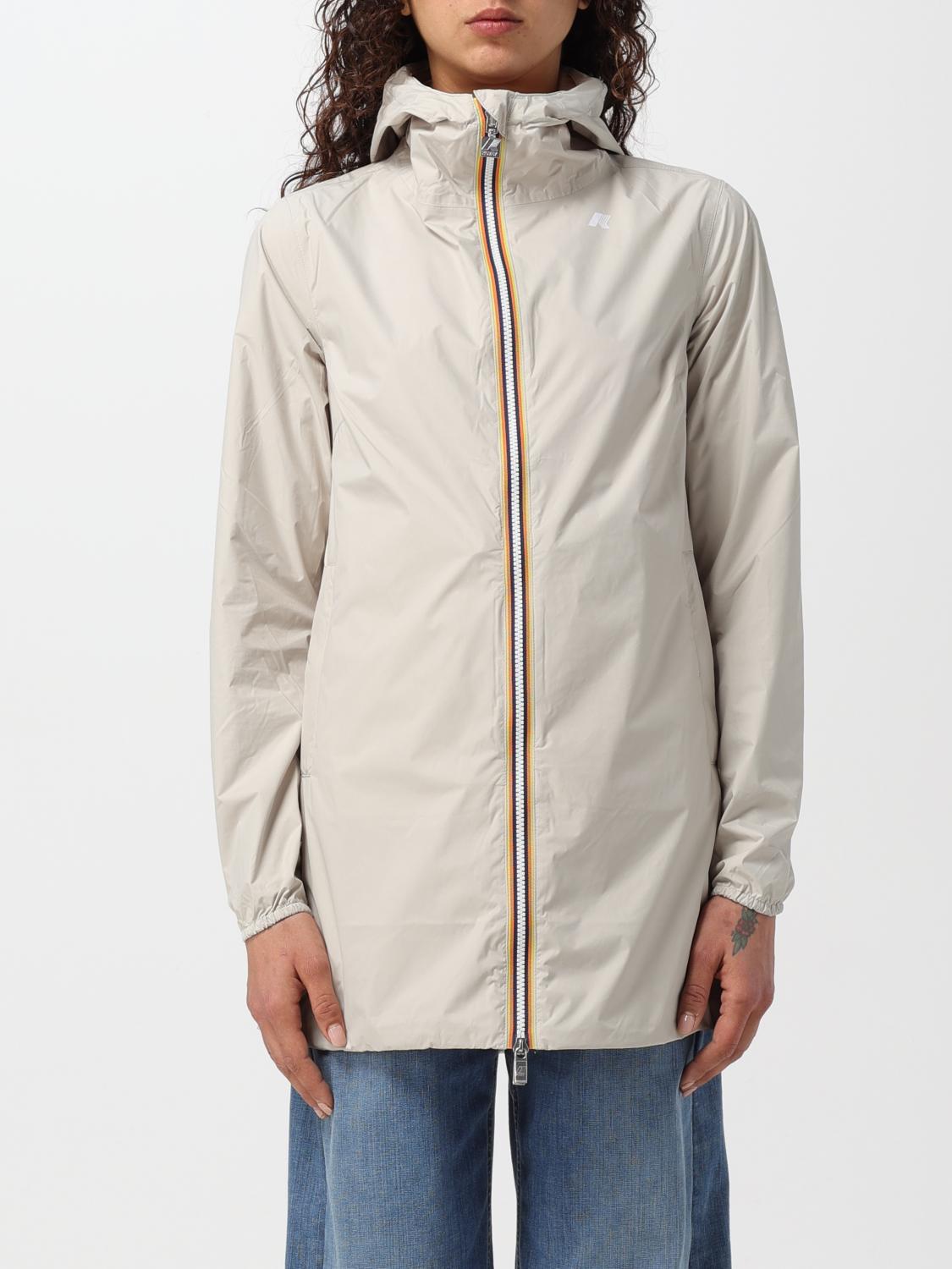 K-WAY GIACCA: Giubbotto reversibile K-Way in nylon , Beige - Img 1