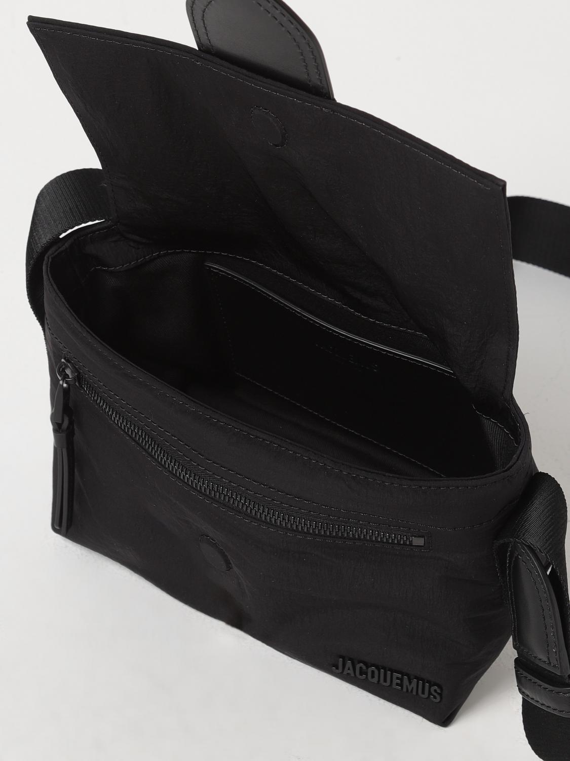 JACQUEMUS: Bags men - Black | Jacquemus shoulder bag