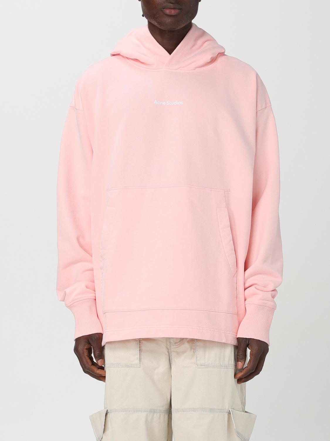 Acne Studios スウェットシャツ メンズ - ピンク | BI0198 | GIGLIO.COM