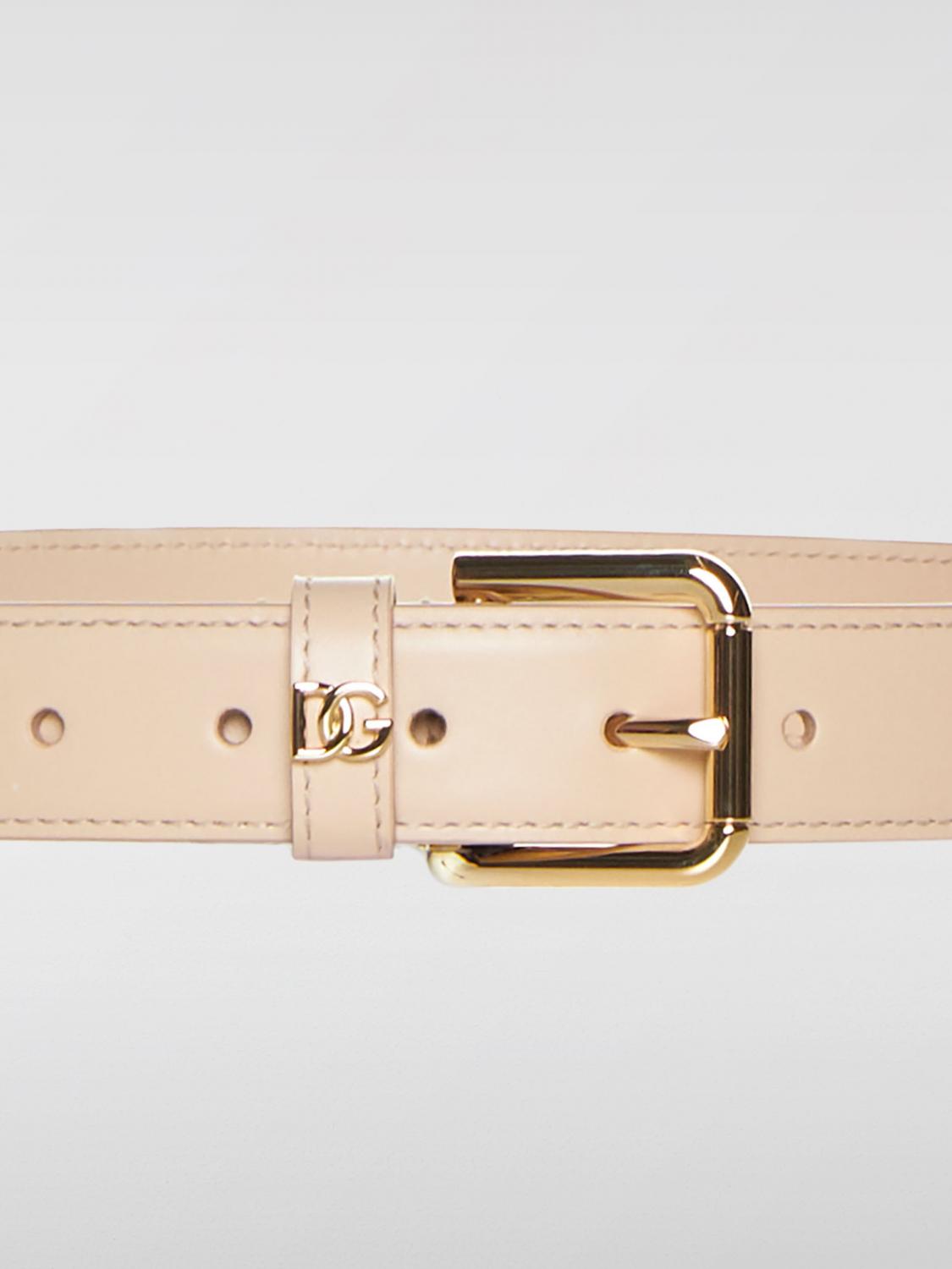 DOLCE & GABBANA: Belt woman - Pink | Dolce & Gabbana belt