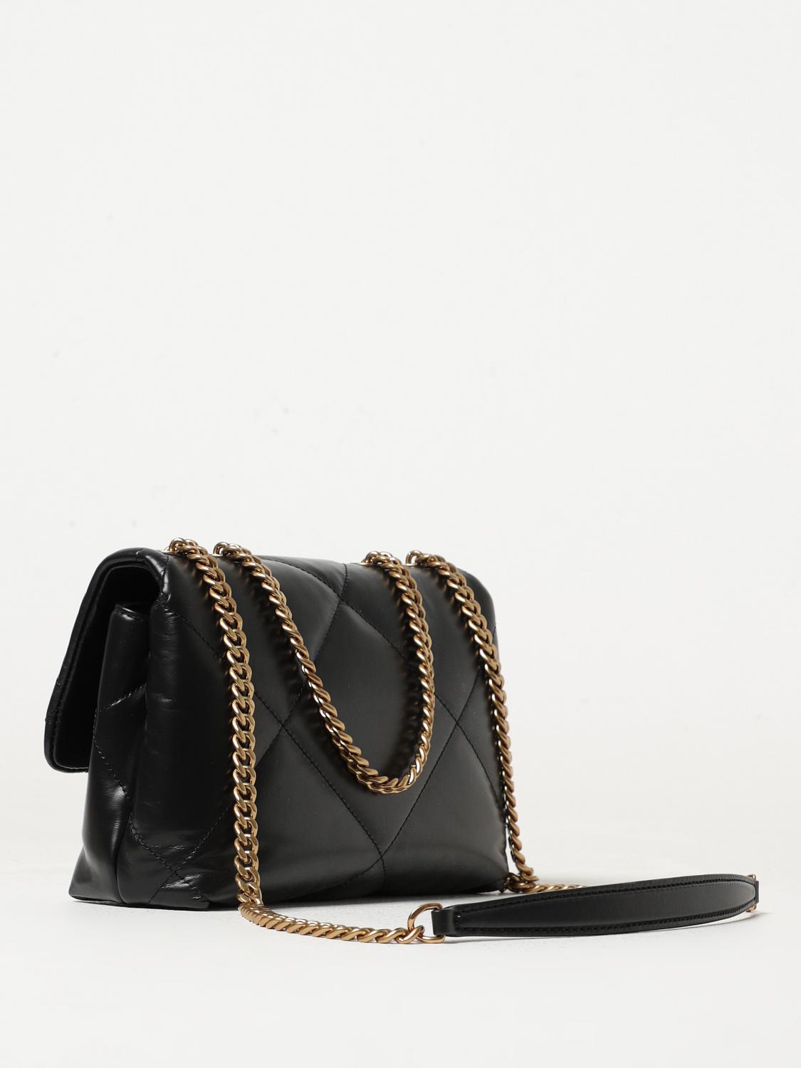 TORY BURCH BORSA A SPALLA: Borsa Kira Tory Burch in pelle matelassé, Nero - Img 2