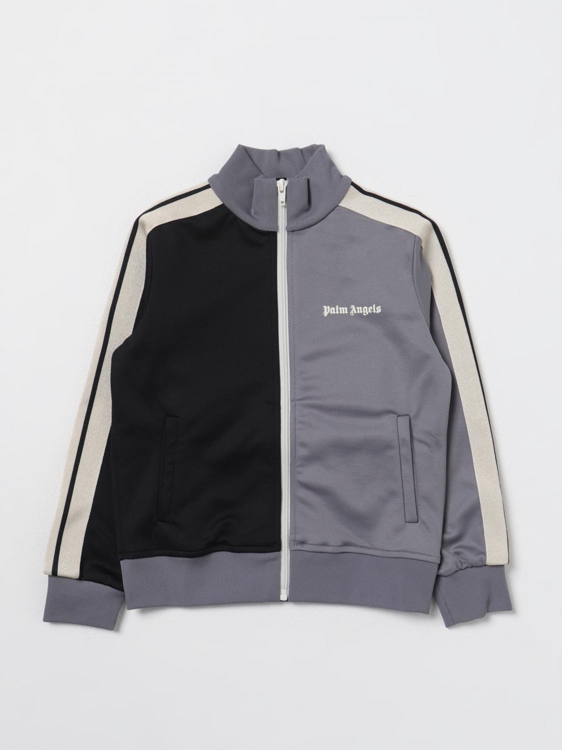 PALM ANGELS: Sweater kids Kids Grey Palm Angels sweater