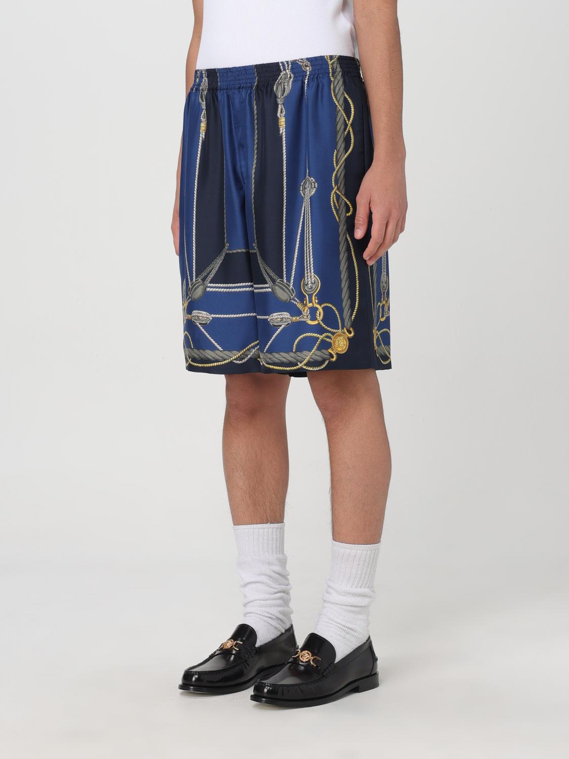 VERSACE SHORTS: Short men Versace, Navy - Img 3