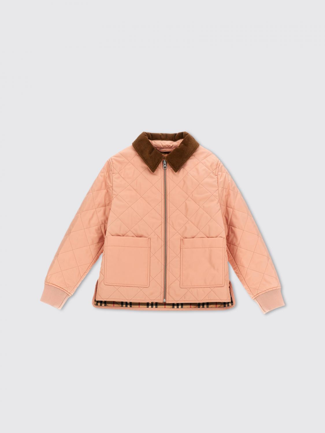 Burberry vest kids pink on sale