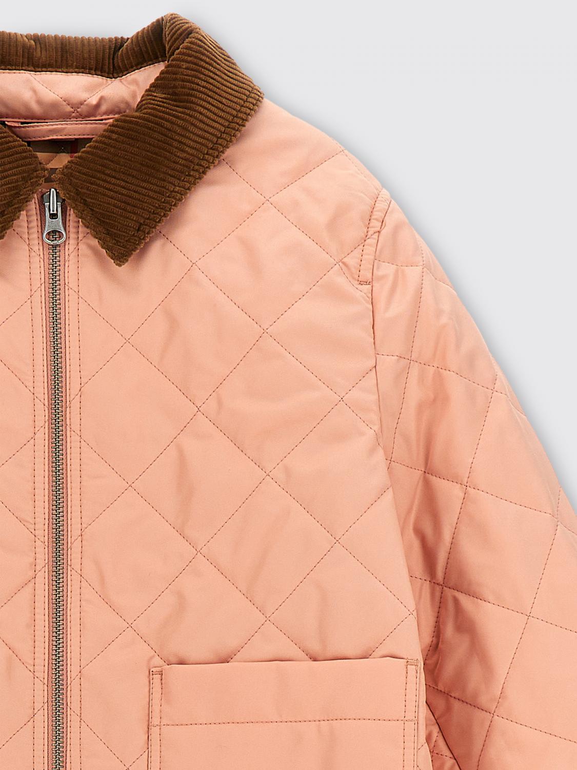 BURBERRY：ジャケット ボーイ Kids - ピンク | GIGLIO.COMオンラインの