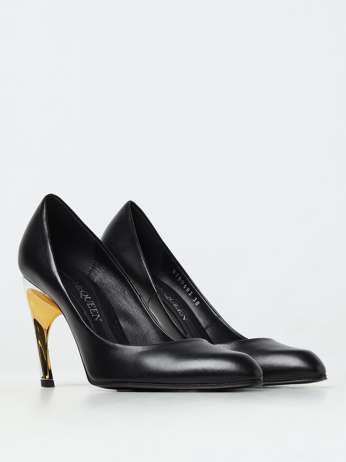 MCQUEEN PUMPS: Absatzschuhe damen McQueen, Schwarz - Img 2