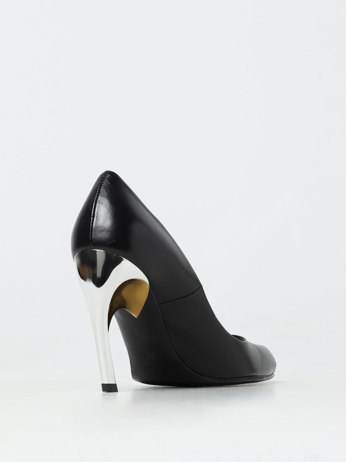 MCQUEEN PUMPS: Absatzschuhe damen McQueen, Schwarz - Img 3
