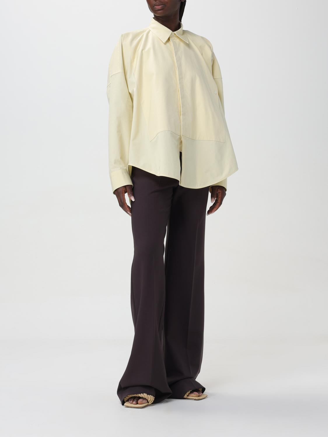 Bottega Veneta Shirt woman - Yellow | 780269V2BL0 | GIGLIO.COM
