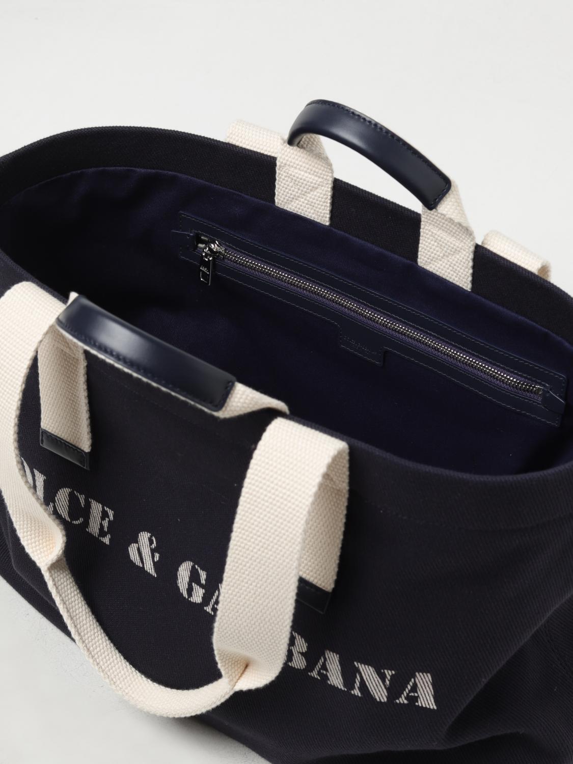 DOLCE & GABBANA BAG: Shoulder bag men Dolce & Gabbana, Blue - Img 4