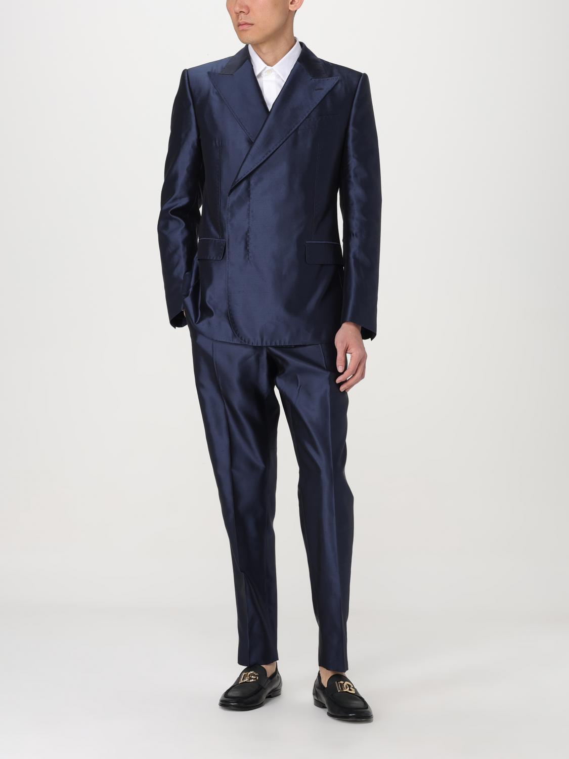 DOLCE & GABBANA BLAZER: Dolce & Gabbana double-breasted blazer, Blue - Img 2