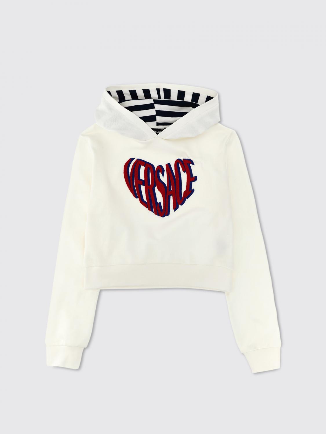VERSACE PULLOVER: Pullover kinder Versace Young, Weiß - Img 1