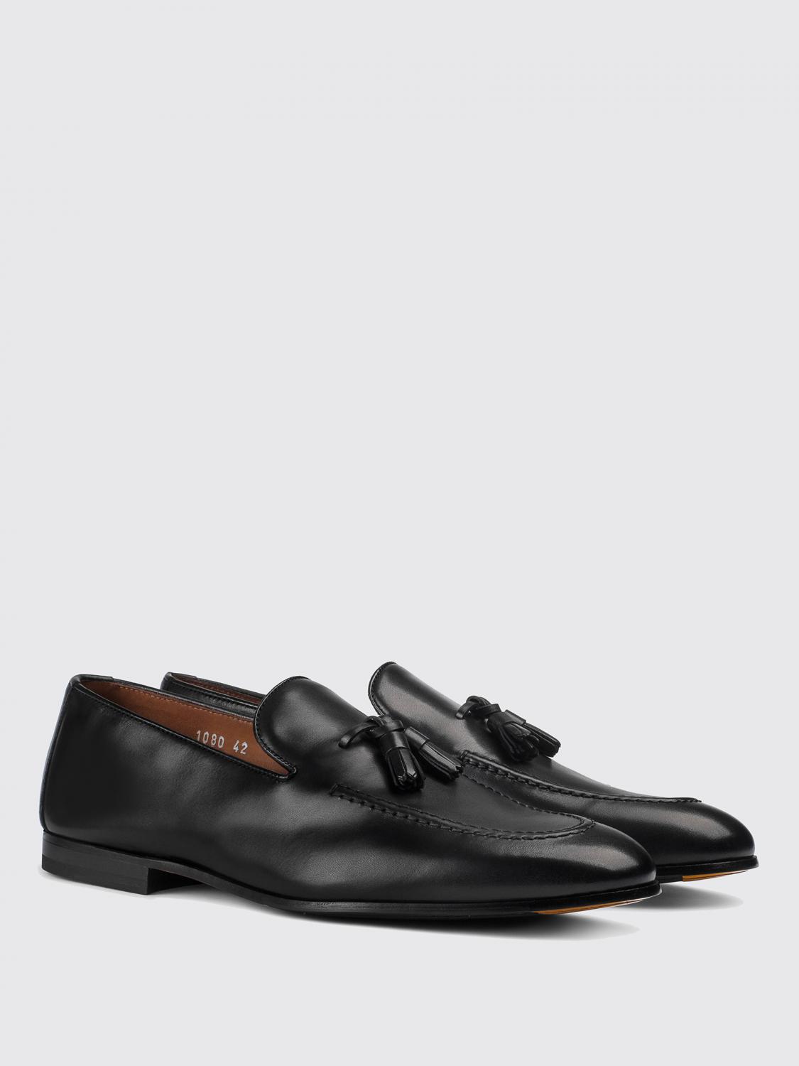 DOUCAL'S MOCASSINI: Mocassino Doucal's in pelle con nappe, Nero - Img 2
