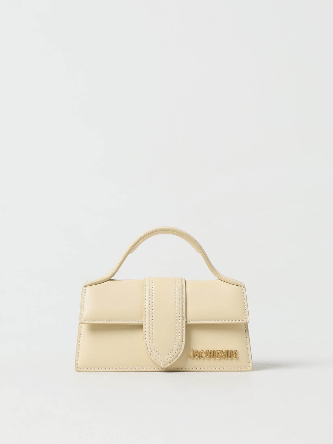 JACQUEMUS イエロー レザー　ボディバッグ Jacquemus Handbag woman - White | 213BA0063060 | GIGLIO.COM