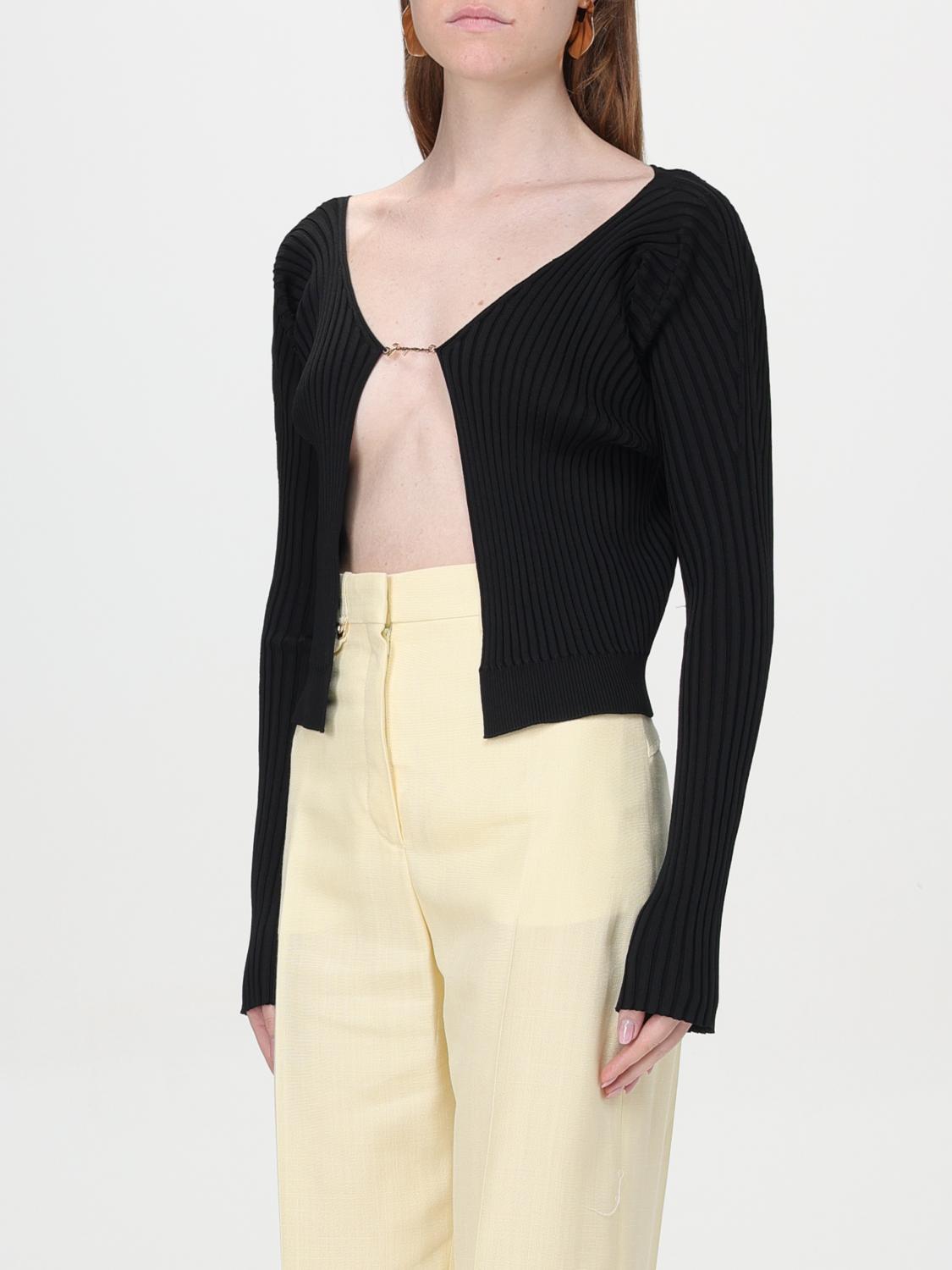 JACQUEMUS CARDIGAN: Jacquemus women's cardigan, Black - Img 4