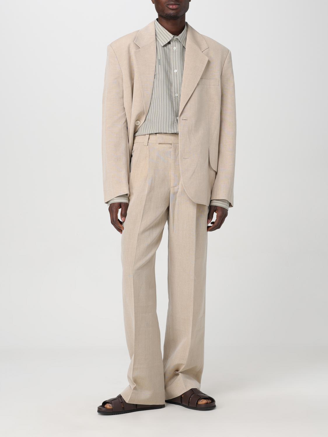 Jacquemus Trousers men - Beige | 245PA0811546 | GIGLIO.COM
