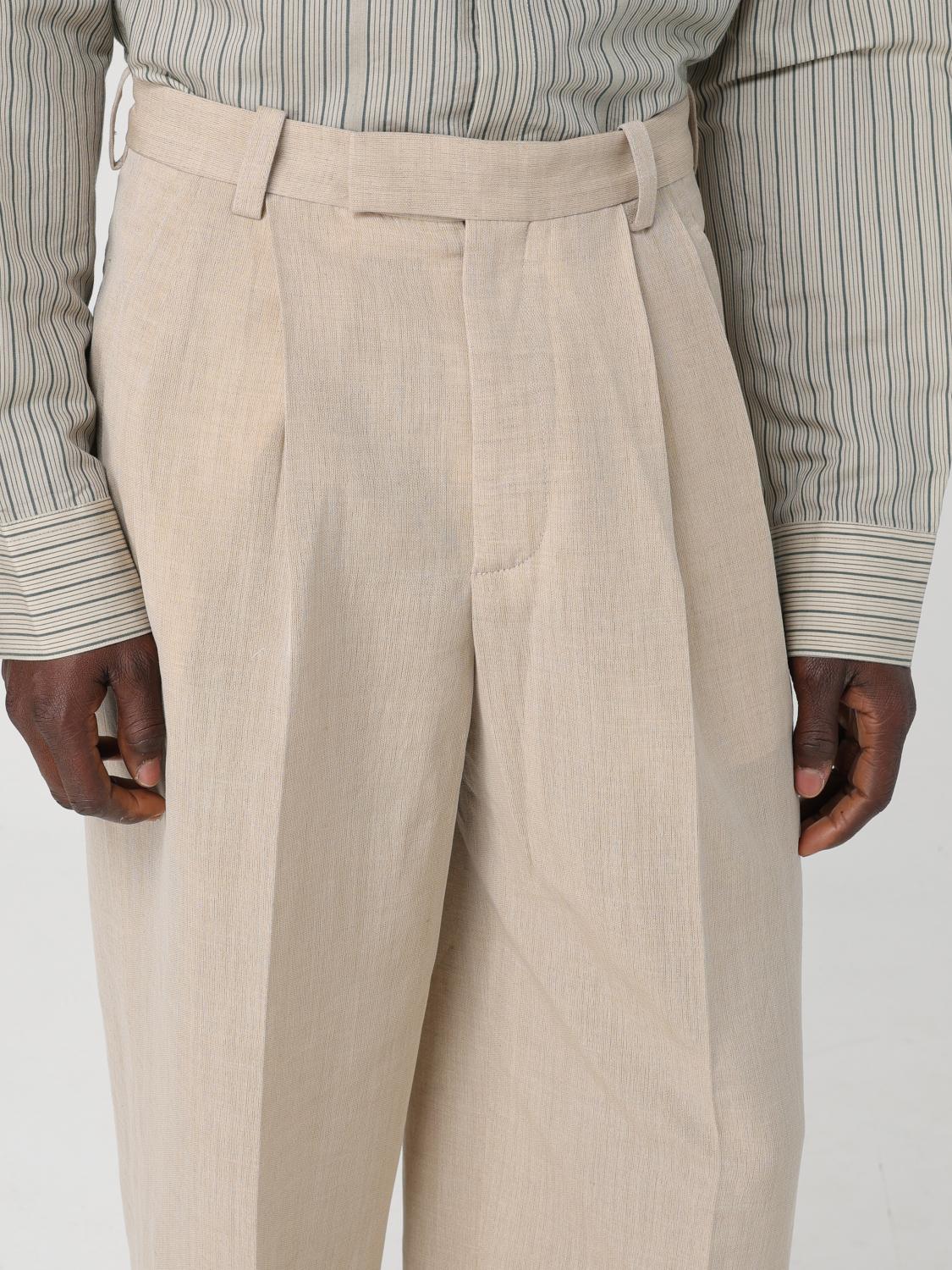 Jacquemus Pants men - Beige | 245PA0811546 | GIGLIO.COM