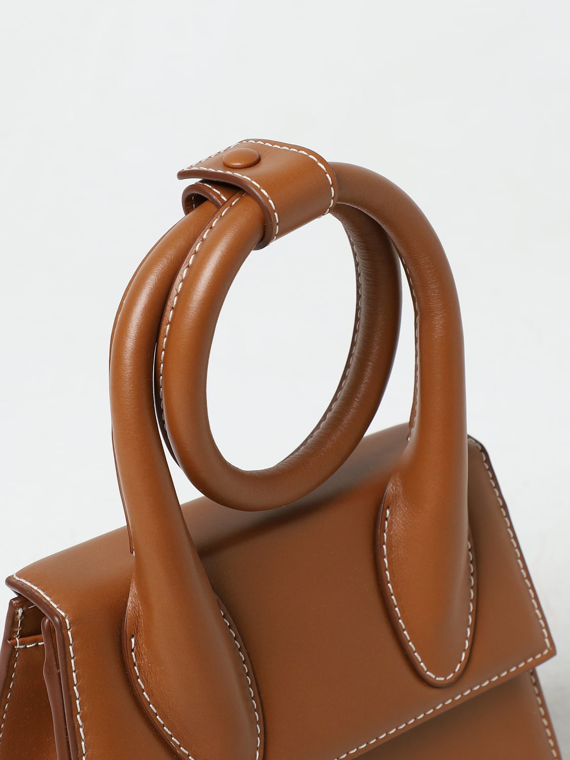 Jacquemus ハンドバッグ レディース - ブラウン | 213BA0053072 
