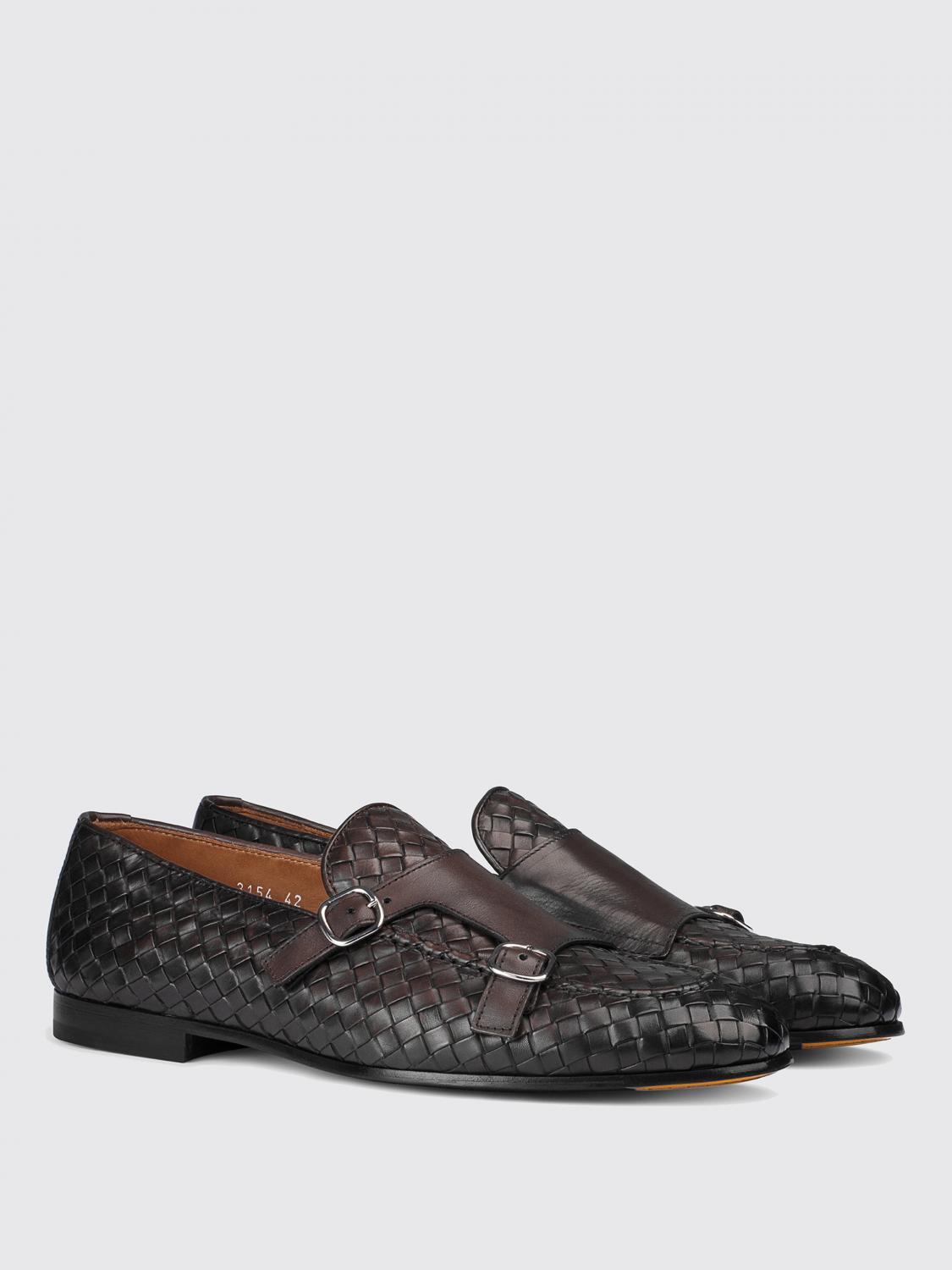 DOUCAL'S LOAFERS: Doucal's Woven Leather Loafers, Brown - Img 2