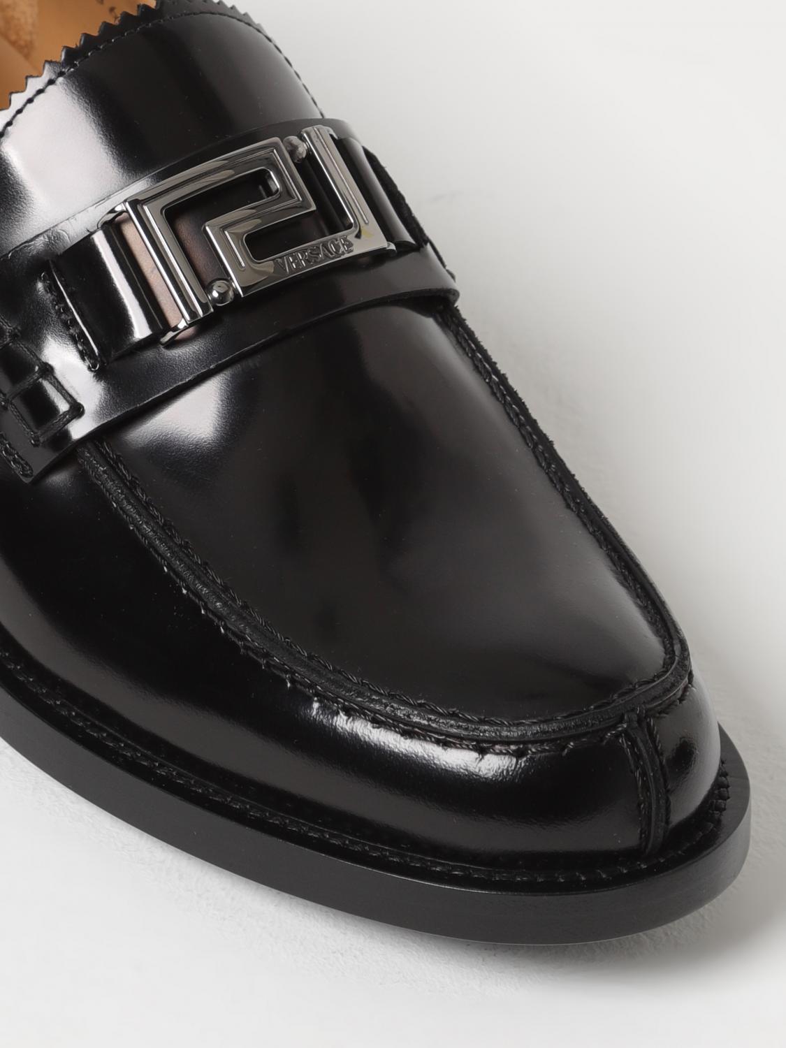 VERSACE LOAFERS: Loafers men Versace, Black - Img 4