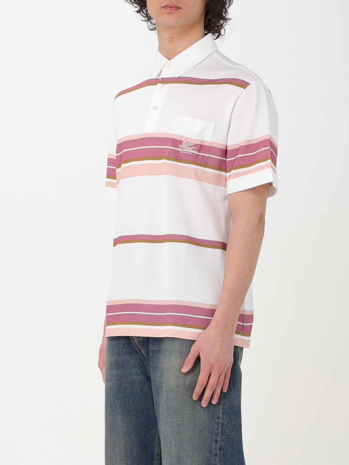 ETRO POLO: Polo hombre Etro, Blanco - Img 4