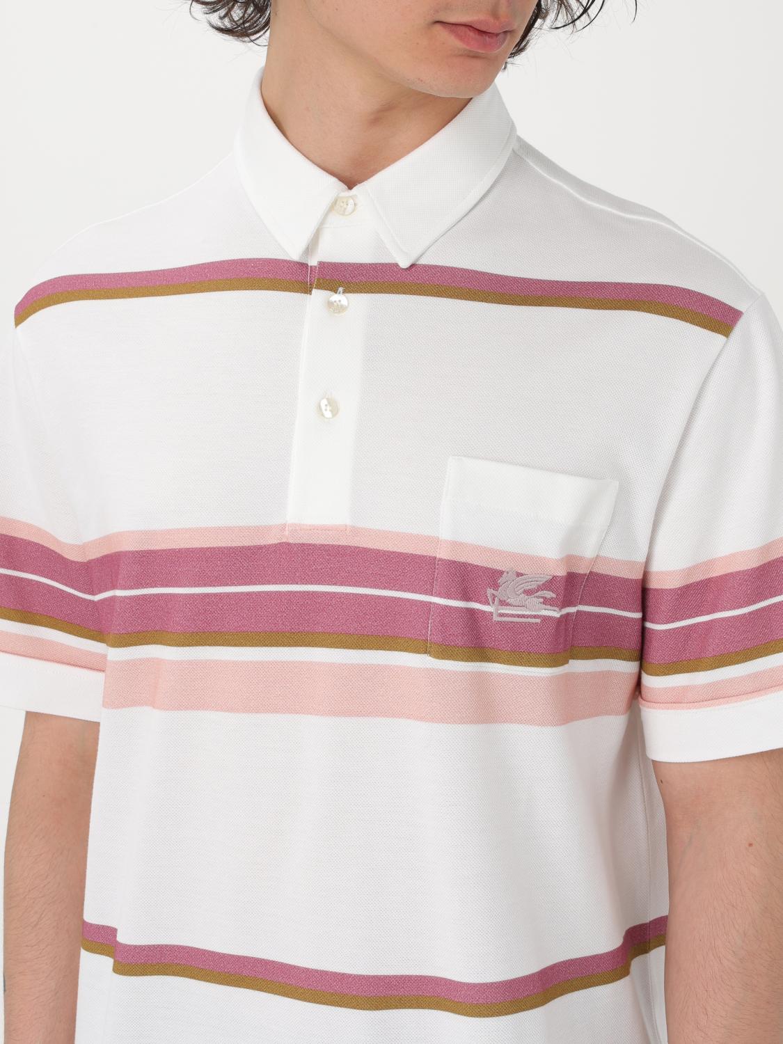 ETRO POLO: Polo hombre Etro, Blanco - Img 5