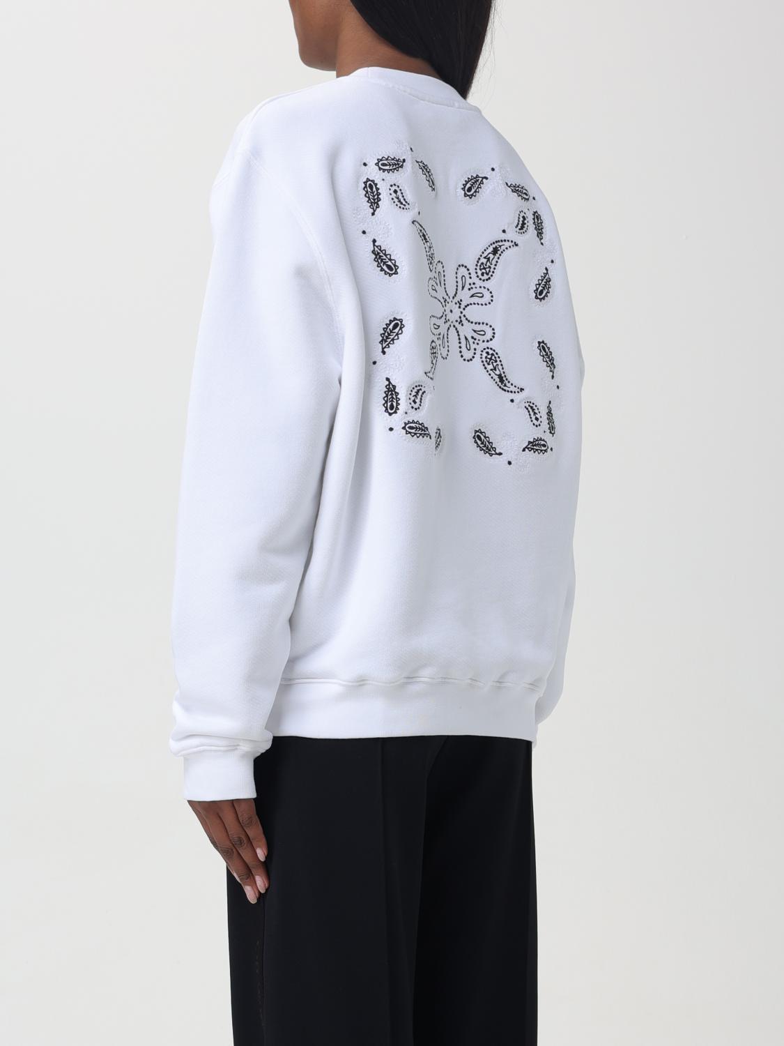 OFF-WHITE SUDADERA: Sudadera mujer Off-white, Blanco - Img 3