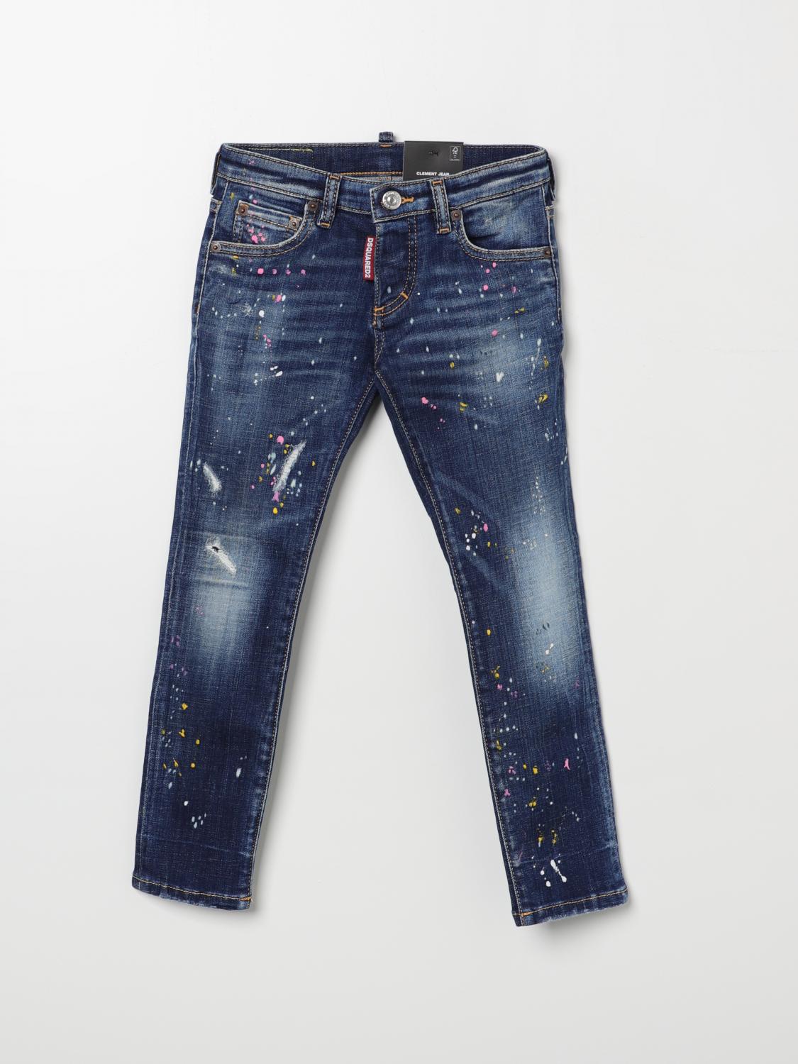 DSQUARED2: Jeans kids Junior - Blue | Dsquared2 jeans DQ01Q3D0A7F online at  GIGLIO.COM