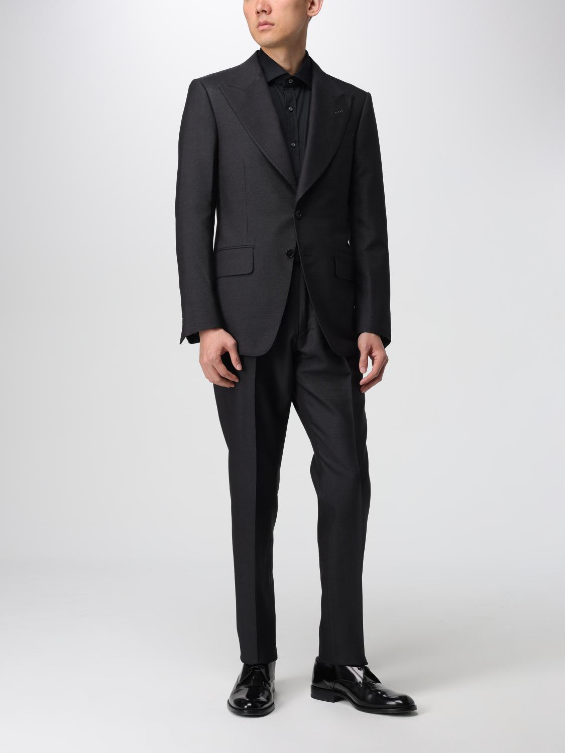 TOM FORD SUIT: Suit men Tom Ford, Black - Img 2