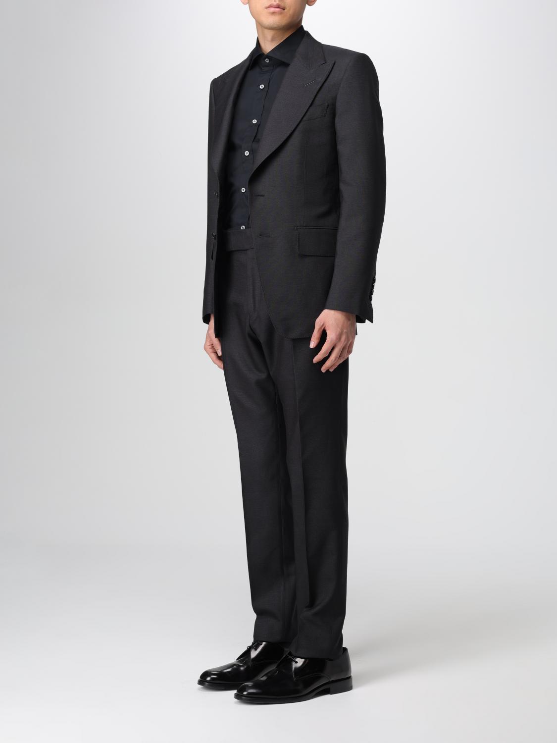 TOM FORD SUIT: Suit men Tom Ford, Black - Img 4