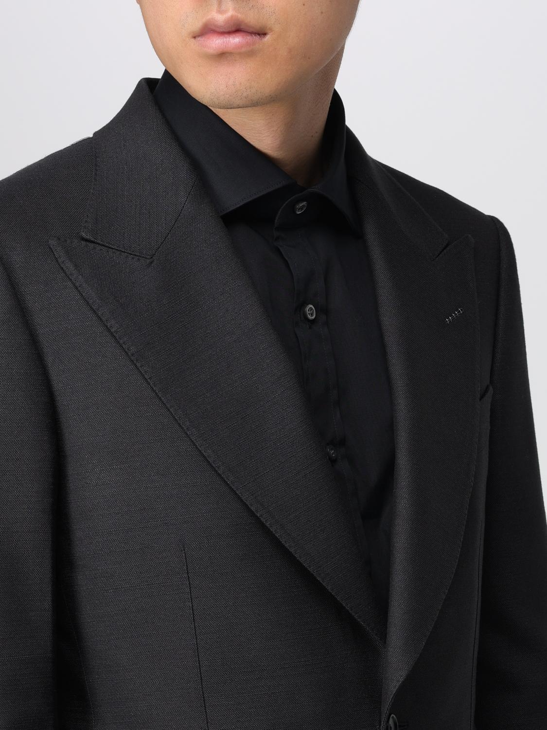 TOM FORD SUIT: Suit men Tom Ford, Black - Img 5